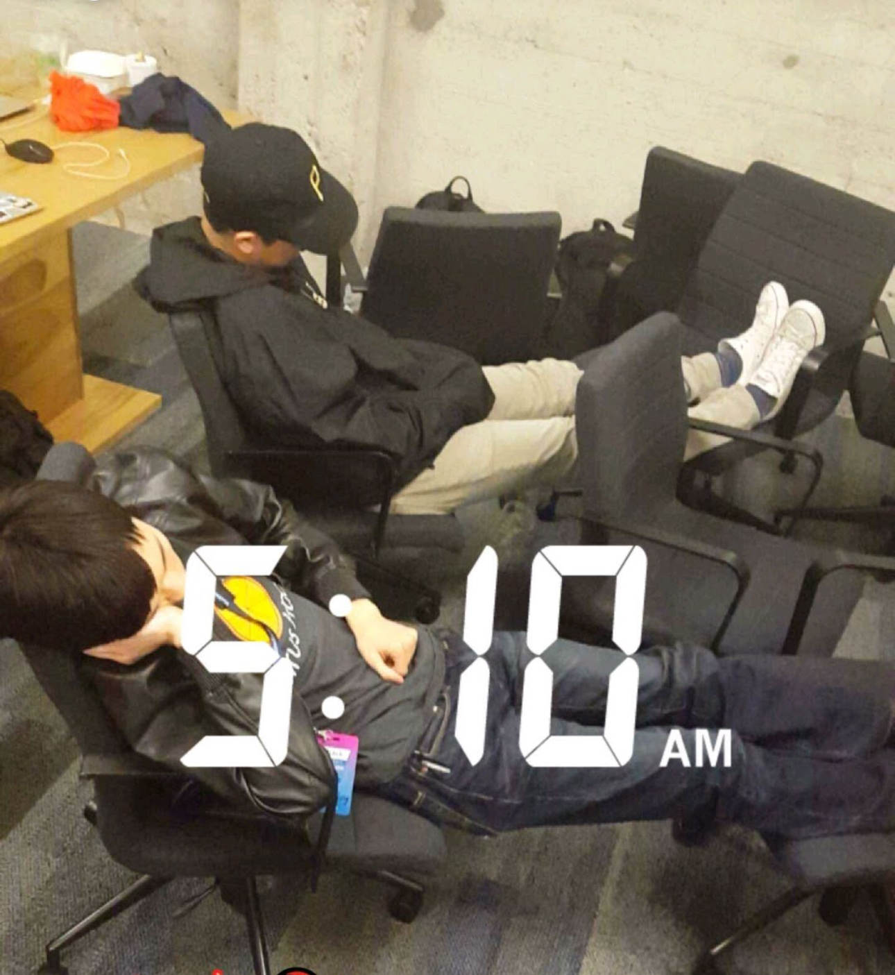 Hackathon team collaborating